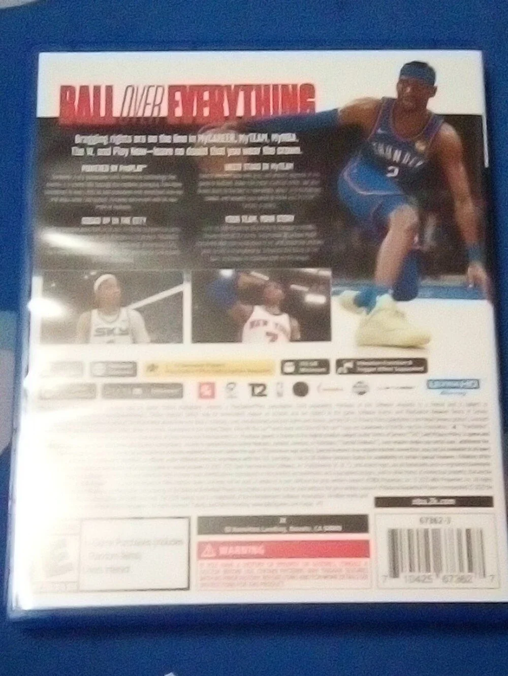 Sony PS5 NBA 2K26 - Blue Cover Artwork
